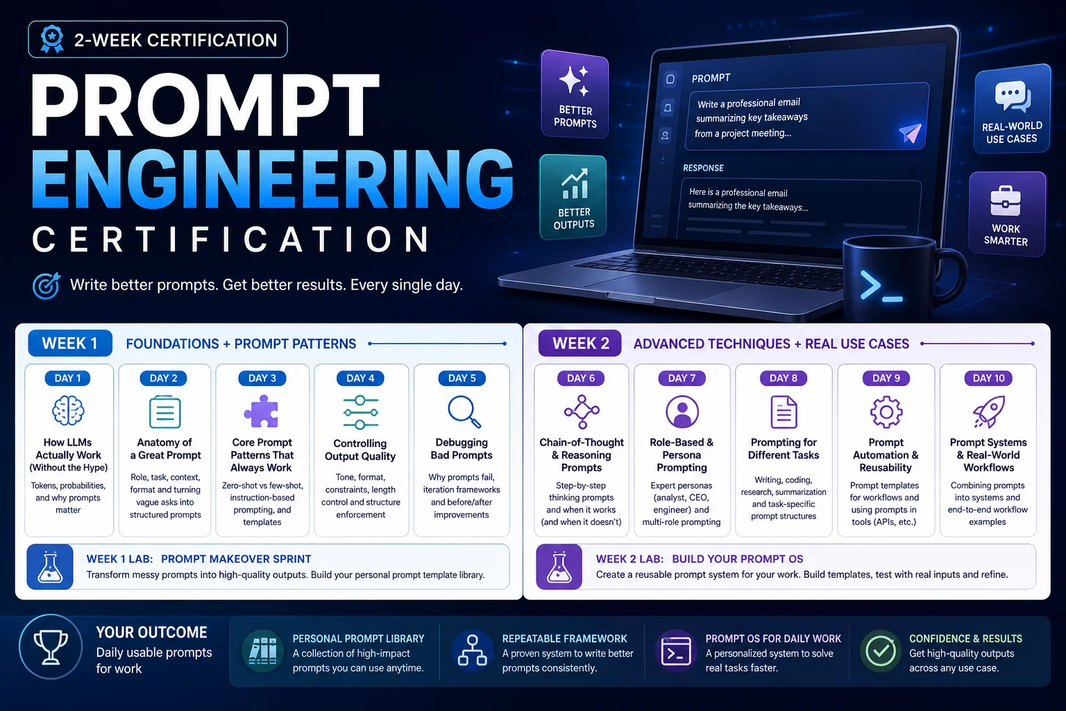 Prompt Engineering certification banner